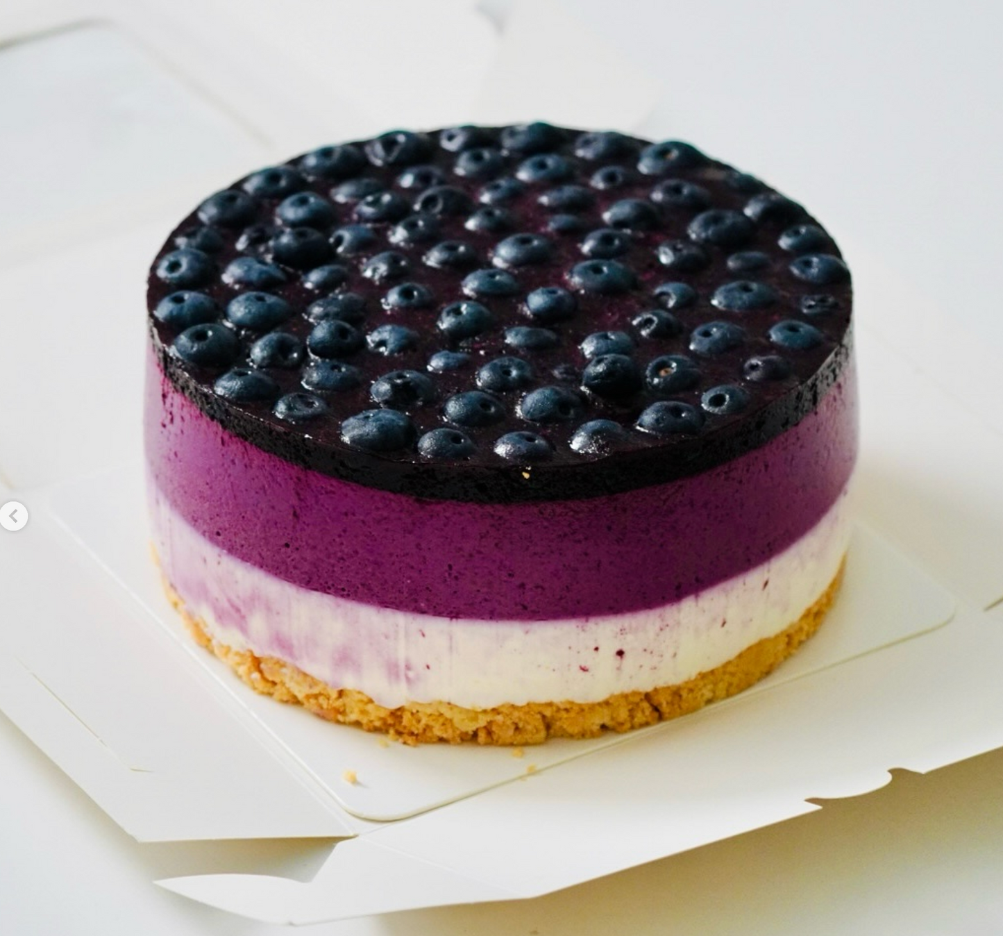 Signature Japanese Blueberry Rare Cheesecake